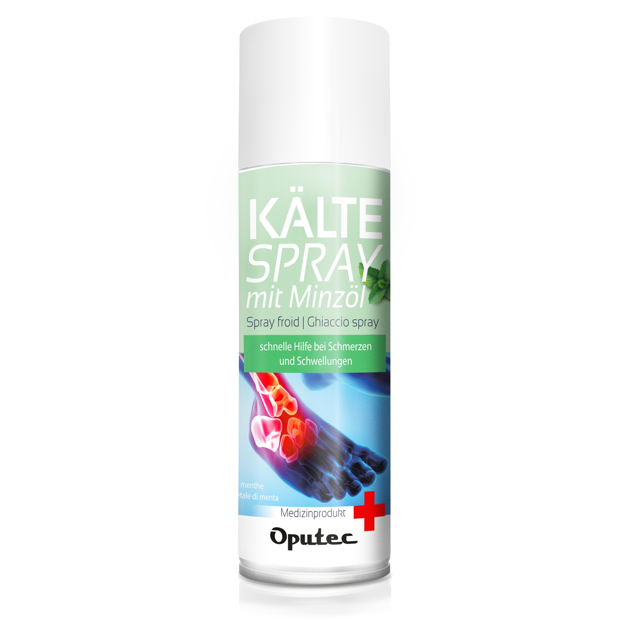 400ml Oputec Kältespray Kühlspray Sport Minze